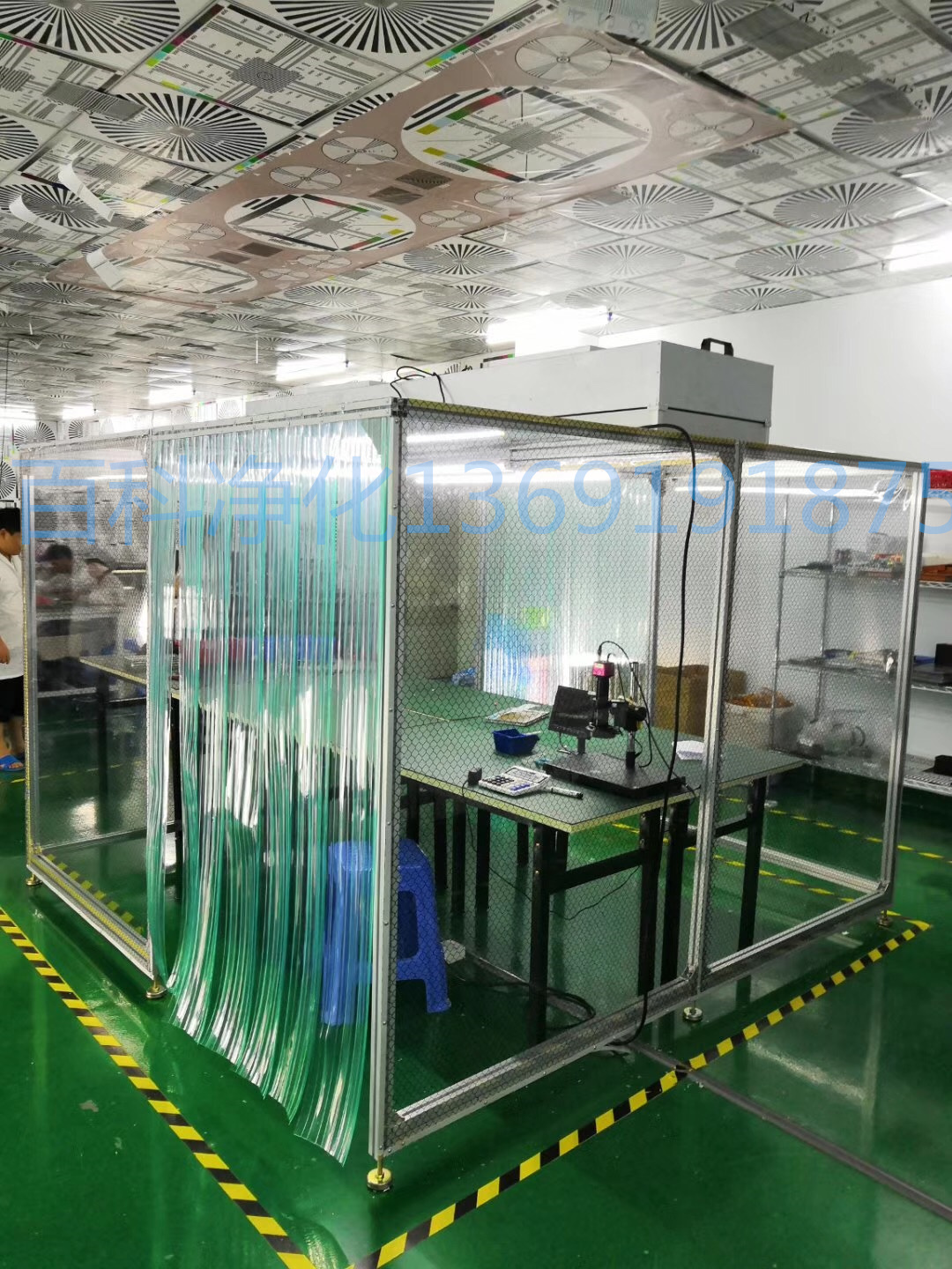 惠州模組光電廠萬級潔凈棚ffu過濾器使用數 惠州模組光電廠萬級潔凈棚ffu過濾器使用數